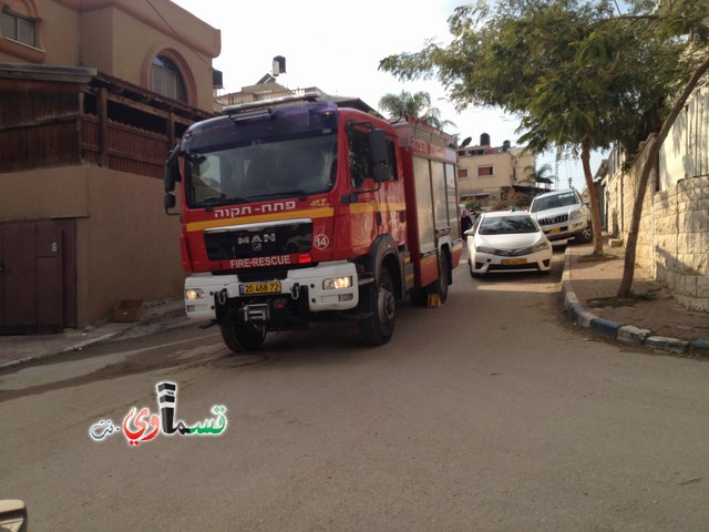 كفرقاسم- فيديو: اندلاع حريق في احدى البيوت دون وقوع اضرار جسدية بلطفا من الله ..والاهالي بنا مركز اطفاء يا عالم ارحمونا ..